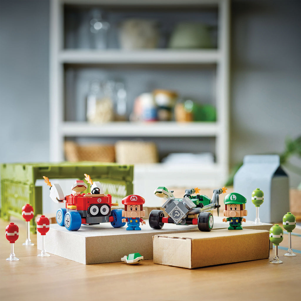 LEGO® Super Mario™: Mario Kart™ – Baby Mario vs. Baby Luigi - Bộ Đồ Chơi Lắp Ráp Xe Đua LEGO 72034 - Hình ảnh bổ sung 4