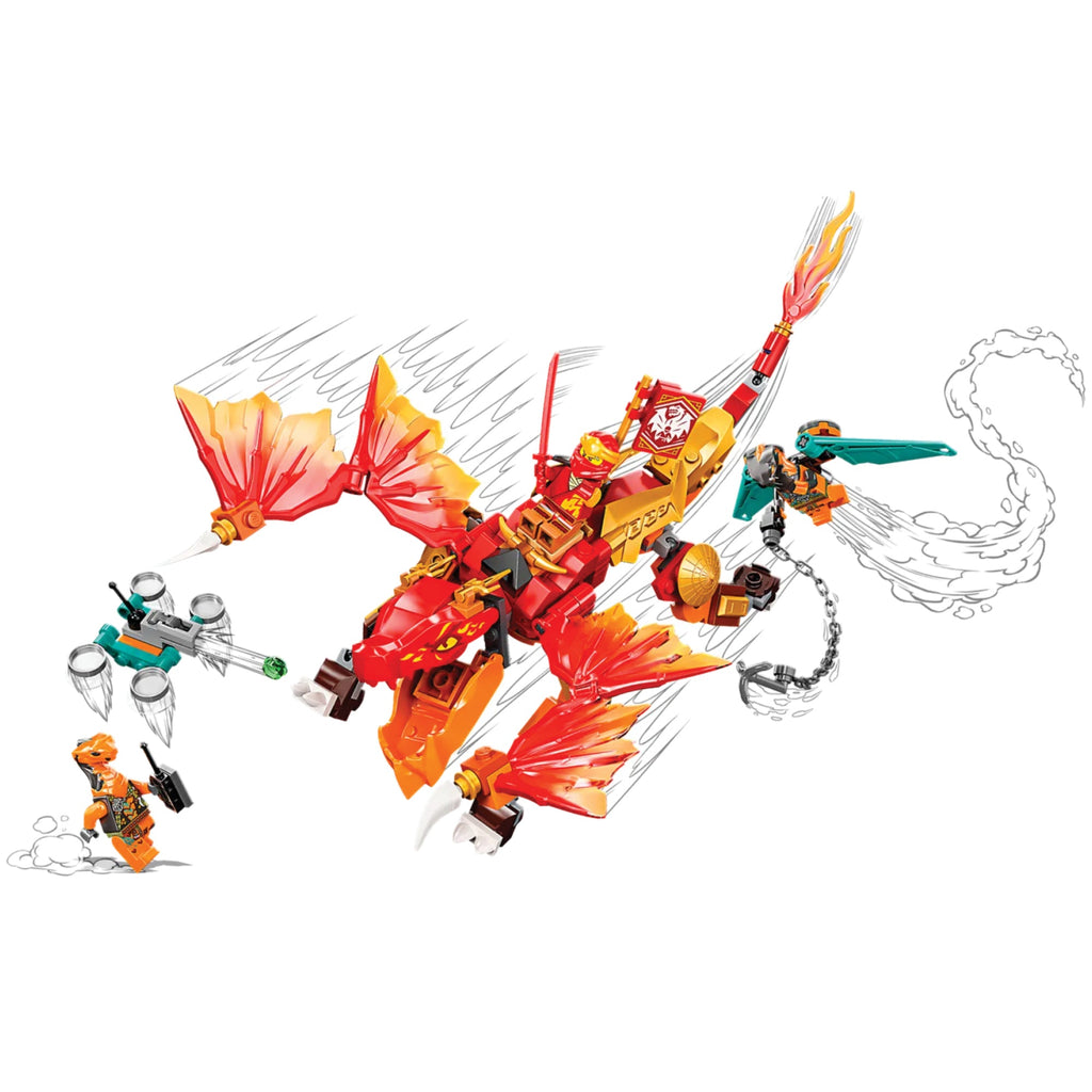LEGO® NINJAGO® Kai’s Fire Dragon EVO - Bộ Lắp Ráp Rồng Lửa Của Kai - LEGO 71762 - Hình ảnh bổ sung 4