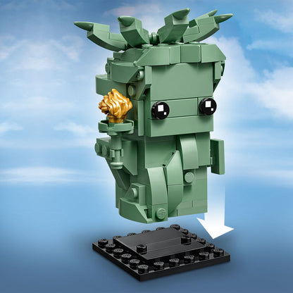LEGO® Brickheadz™ Lady Liberty - Mô hình lắp ráp Tượng Nữ Thần Tự Do - LEGO 40367 - Hình ảnh bổ sung 4