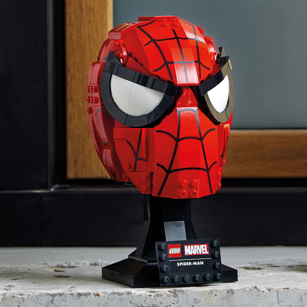 LEGO® Marvel Spider-Man's Mask - Mô Hình Lắp Ráp Mặt Nạ Người Nhện 76285 - Góc nhìn khác 3