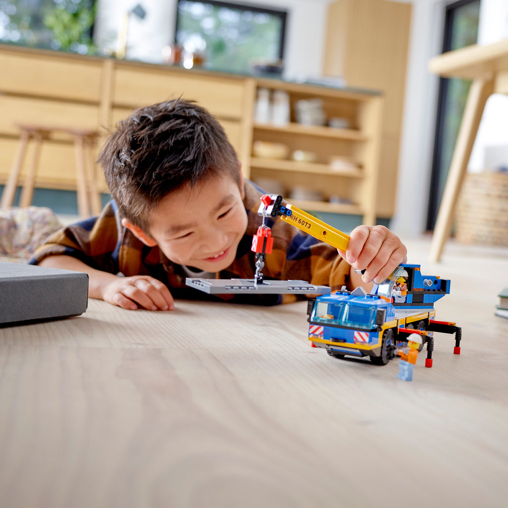 LEGO® City Mobile Crane - Xe Cần Cẩu Di Động - LEGO 60324 - Hình ảnh bổ sung 4