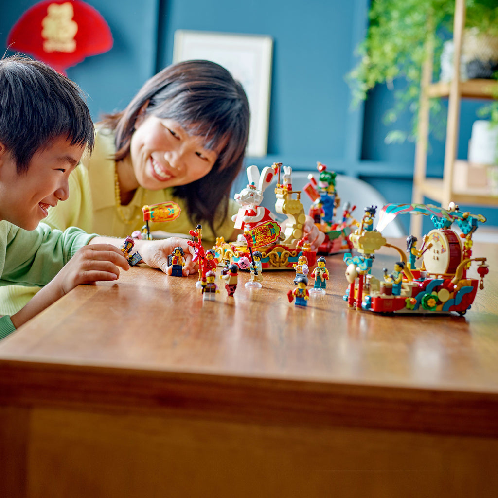 LEGO® Lunar New Year Parade - Bộ Lắp Ráp Diễu Hành Tết Nguyên Đán - LEGO 80111 - Hình ảnh bổ sung 4