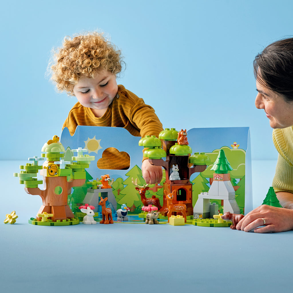 LEGO® DUPLO™ Wild Animals of Europe - Đồ chơi lắp ráp Động vật Châu Âu 10979 - Góc nhìn khác 3