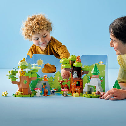 LEGO® DUPLO™ Wild Animals of Europe - Đồ chơi lắp ráp Động vật Châu Âu 10979 - Góc nhìn khác 3