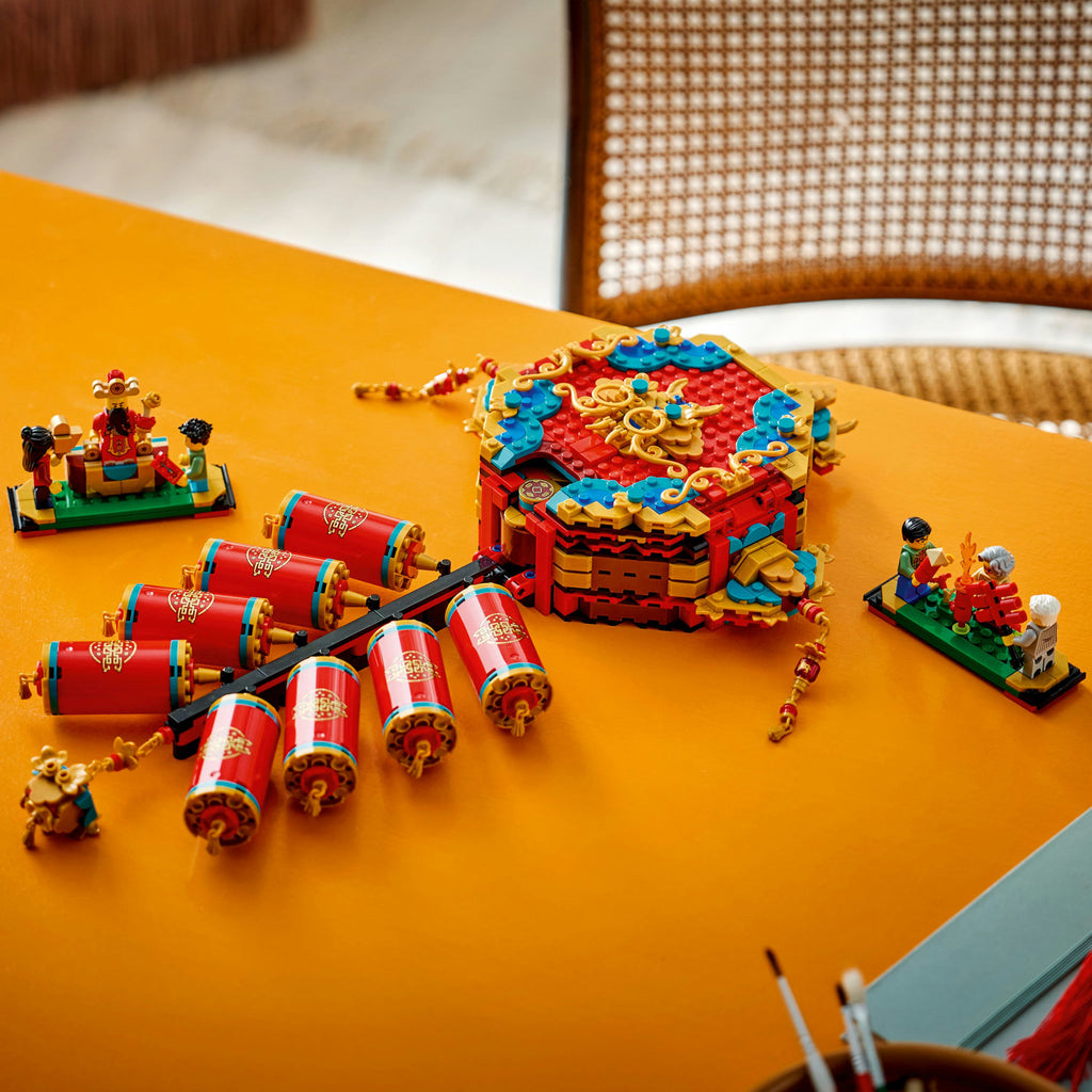LEGO® Spring Festival Fortune Firecracker - Mô Hình Pháo Tết May Mắn - LEGO 80118 - Hình ảnh bổ sung 4