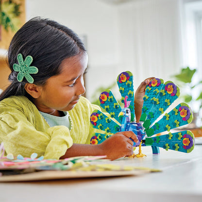 LEGO® Creator 3-in-1 Exotic Peacock - Đồ chơi lắp ráp Con công 3 trong 1 - 31157 - Hình ảnh bổ sung 4