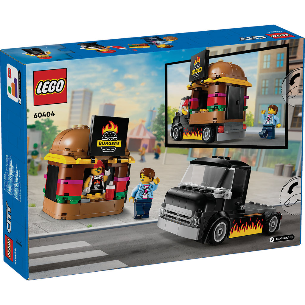 LEGO® City Burger Van - Xe Bán Burger Đồ Chơi Lắp Ráp - LEGO 60404 LEGO - ảnh 3 - LEGO