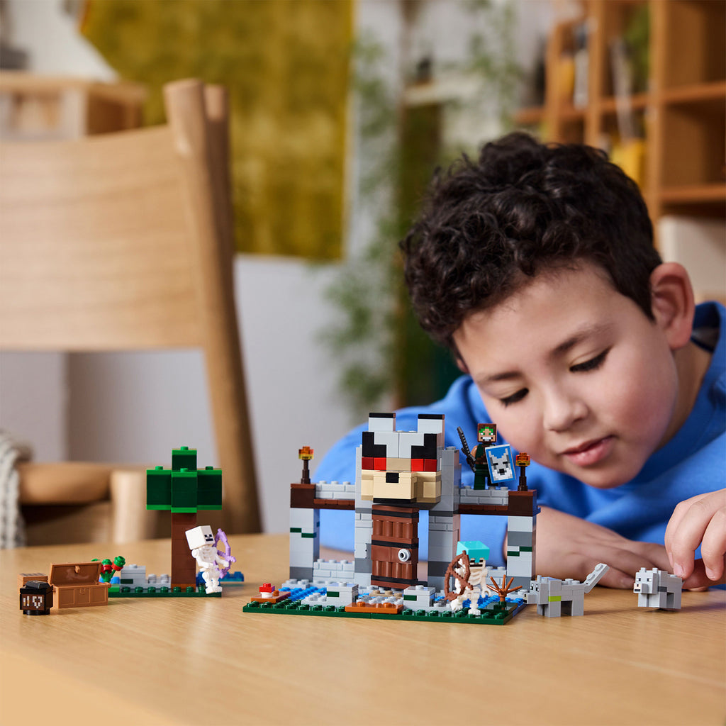 LEGO® Minecraft® The Wolf Stronghold - Đồ Chơi Lắp Ráp Pháo Đài Sói 21261 - Hình ảnh bổ sung 4