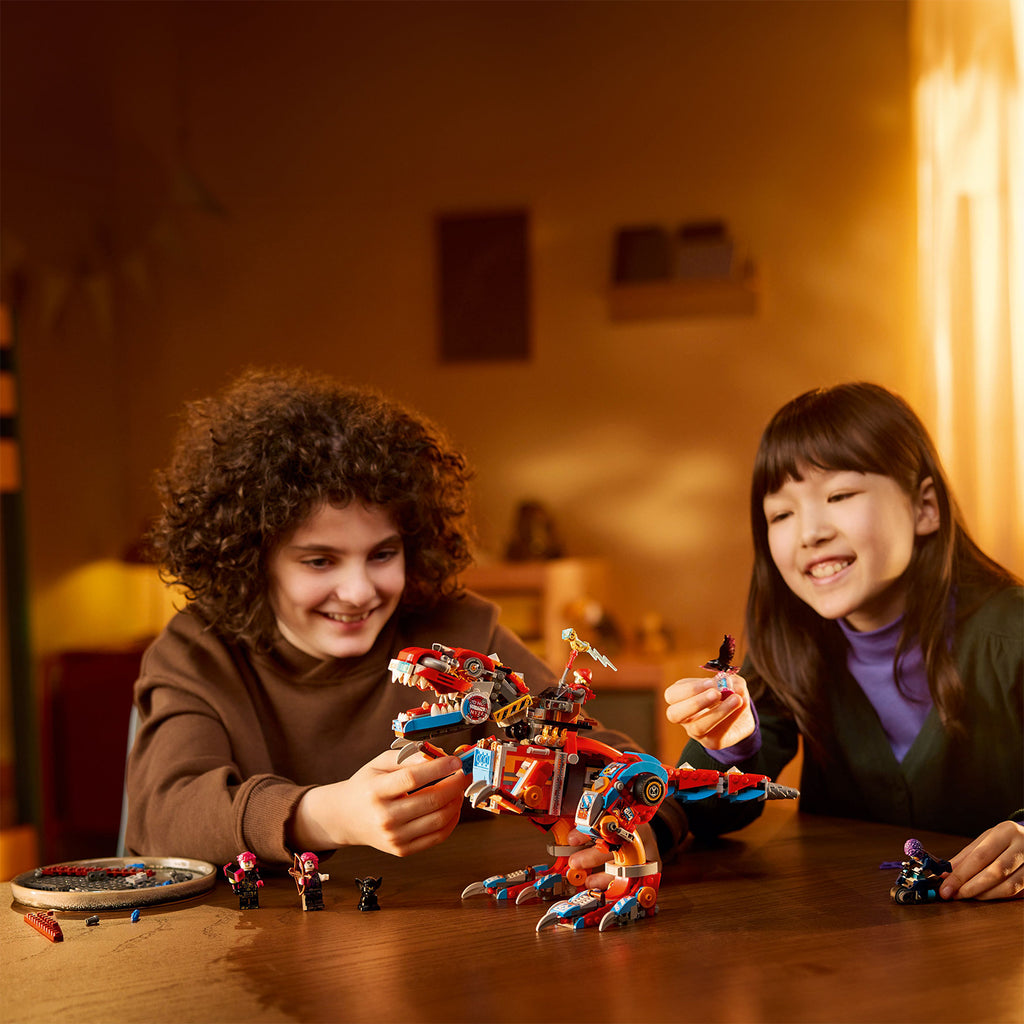 LEGO® DREAMZzz™ Cooper’s Robot Dinosaur C-Rex - Bộ Đồ Chơi Lắp Ráp Khủng Long Robot 2 Trong 1 - LEGO 71484 - Góc nhìn khác 3