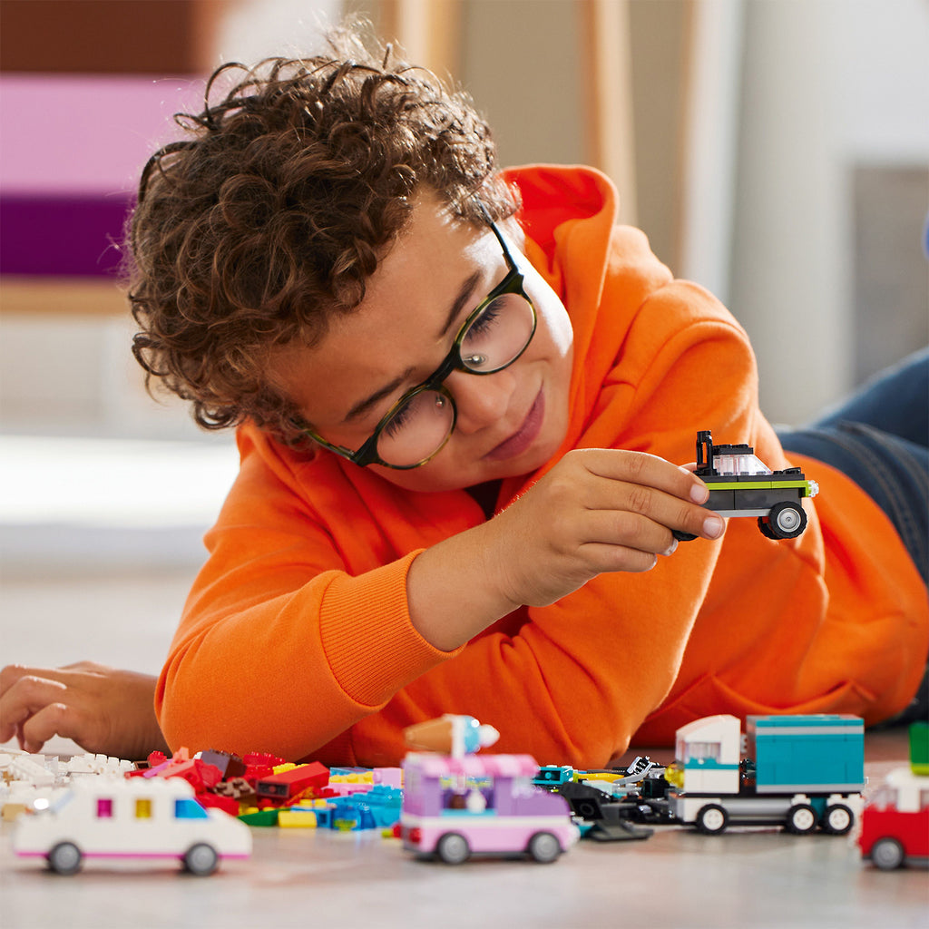 LEGO® Classic Creative Vehicles - Bộ Lắp Ráp Xe Cộ Sáng Tạo - LEGO 11036 - Hình ảnh bổ sung 4