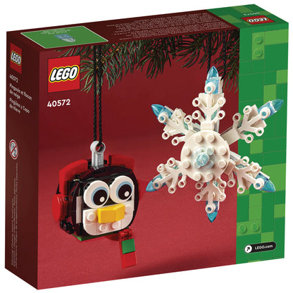 LEGO® Penguin & Snowflake - Đồ Trang Trí Giáng Sinh - LEGO 40572 - Hình ảnh bổ sung 4