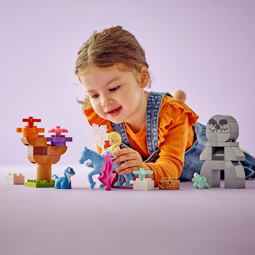 LEGO® DUPLO™ Disney™ Elsa & Bruni in the Enchanted Forest - Đồ Chơi Lắp Ráp Frozen 2 (10418) - LEGO - Góc nhìn khác 3