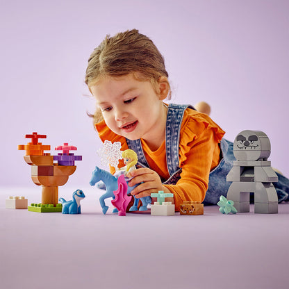 LEGO® DUPLO™ Disney™ Elsa & Bruni in the Enchanted Forest - Đồ Chơi Lắp Ráp Frozen 2 (10418) - LEGO - Góc nhìn khác 3
