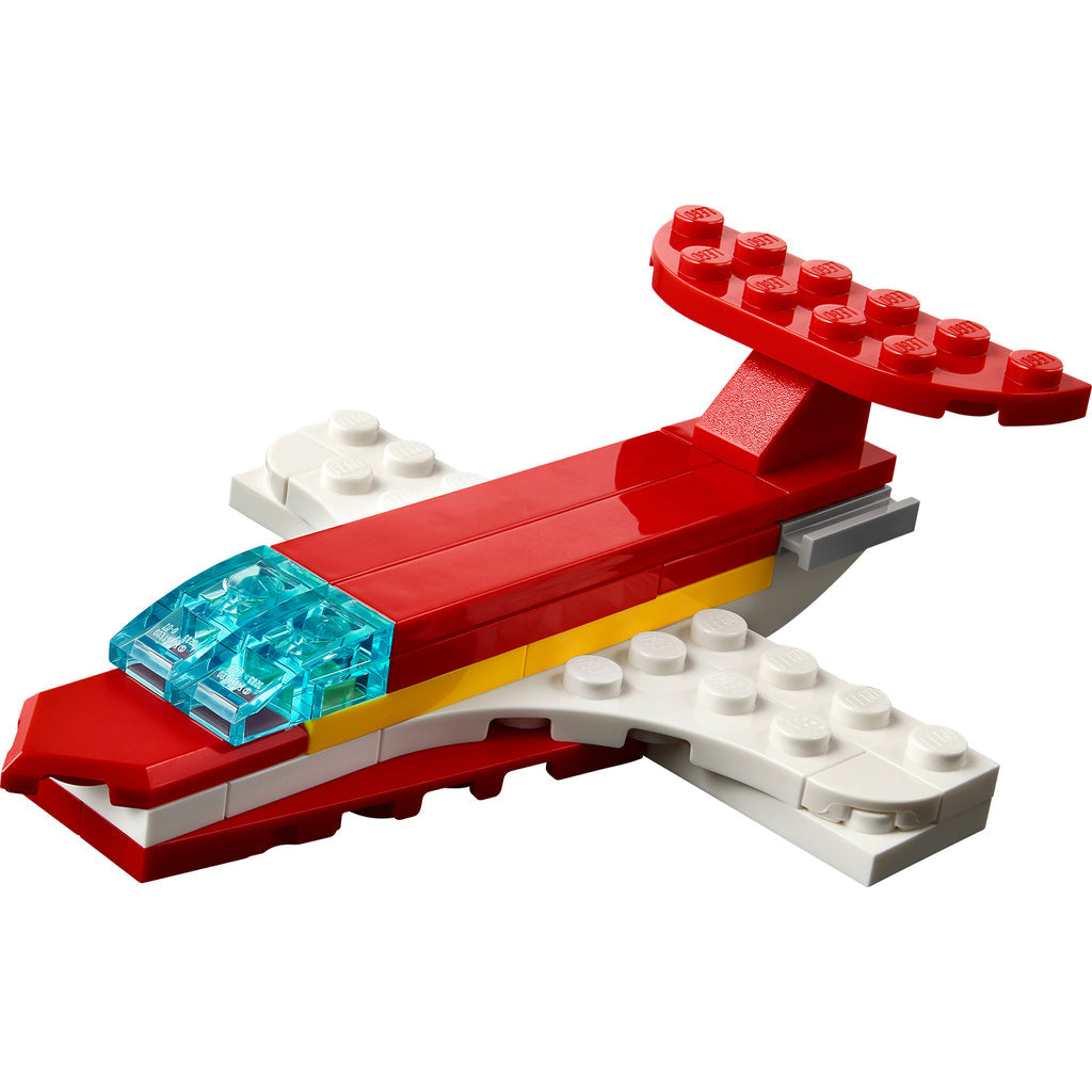 LEGO® Creator 3-in-1 Iconic Red Plane - Bộ Lắp Ráp Máy Bay Đỏ 3 Trong 1 - 30669 - Hình ảnh bổ sung 4