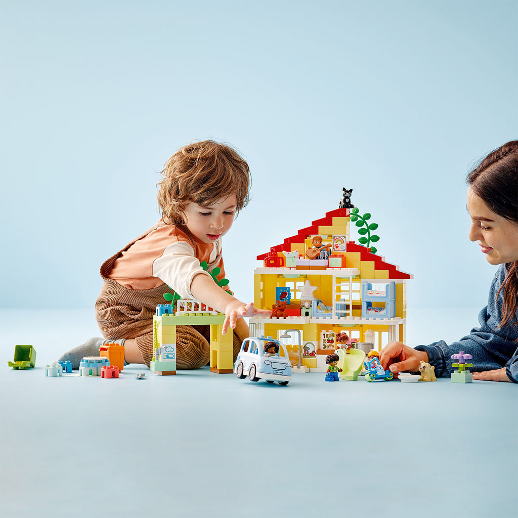 LEGO® DUPLO™ Town 3in1 Family House Ngôi Nhà Gia Đình 3 Trong 1 LEGO 10994 - Góc nhìn khác 3