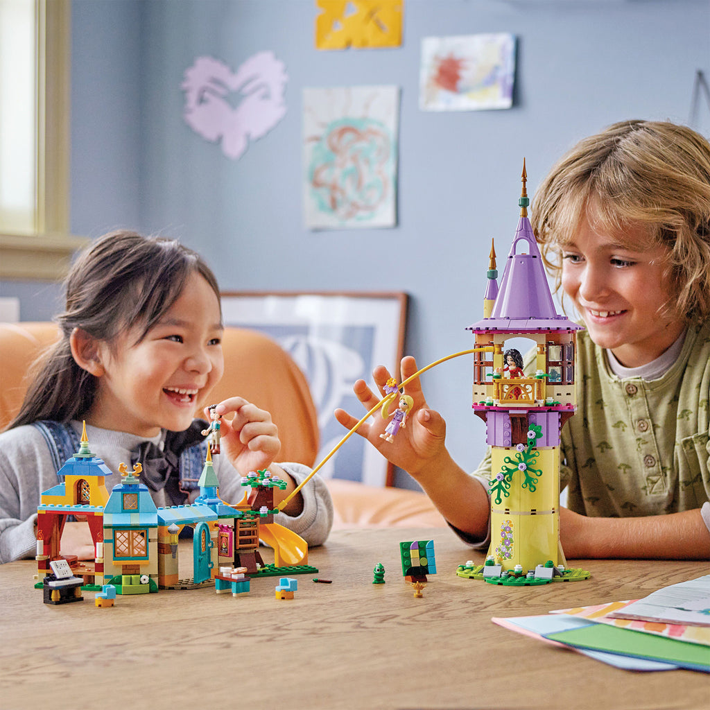 LEGO® Disney™ Rapunzel's Tower & The Snuggly Duckling - Bộ Lắp Ráp Tháp Công Chúa Tóc Mây - LEGO 43241 - Hình ảnh bổ sung 4