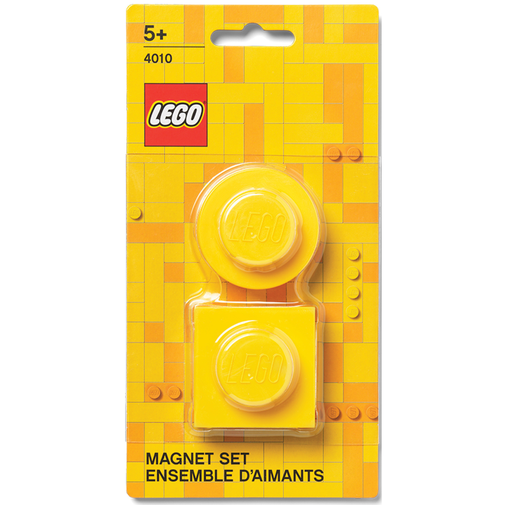LEGO Magnet Set - Yellow - Bộ Nam Châm Trang Trí Tủ Lạnh LEGO - 40101732 - Hình ảnh sản phẩm