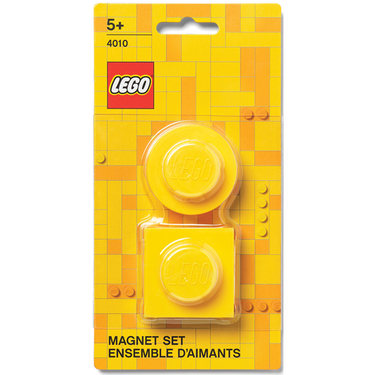 LEGO Magnet Set - Yellow - Bộ Nam Châm Trang Trí Tủ Lạnh LEGO - 40101732 - Hình ảnh sản phẩm