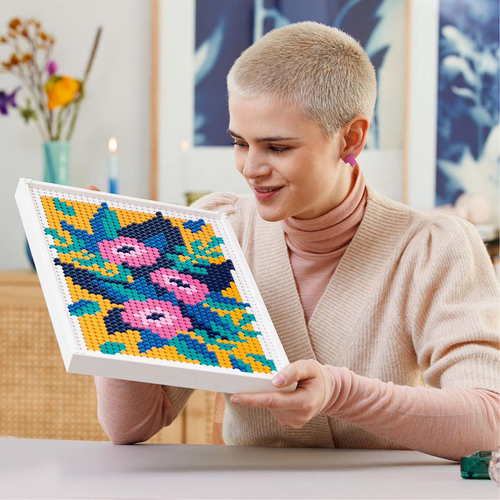LEGO® Art Floral Art - Tranh Nghệ Thuật Hoa Cỏ - LEGO 31207 - Hình ảnh bổ sung 4