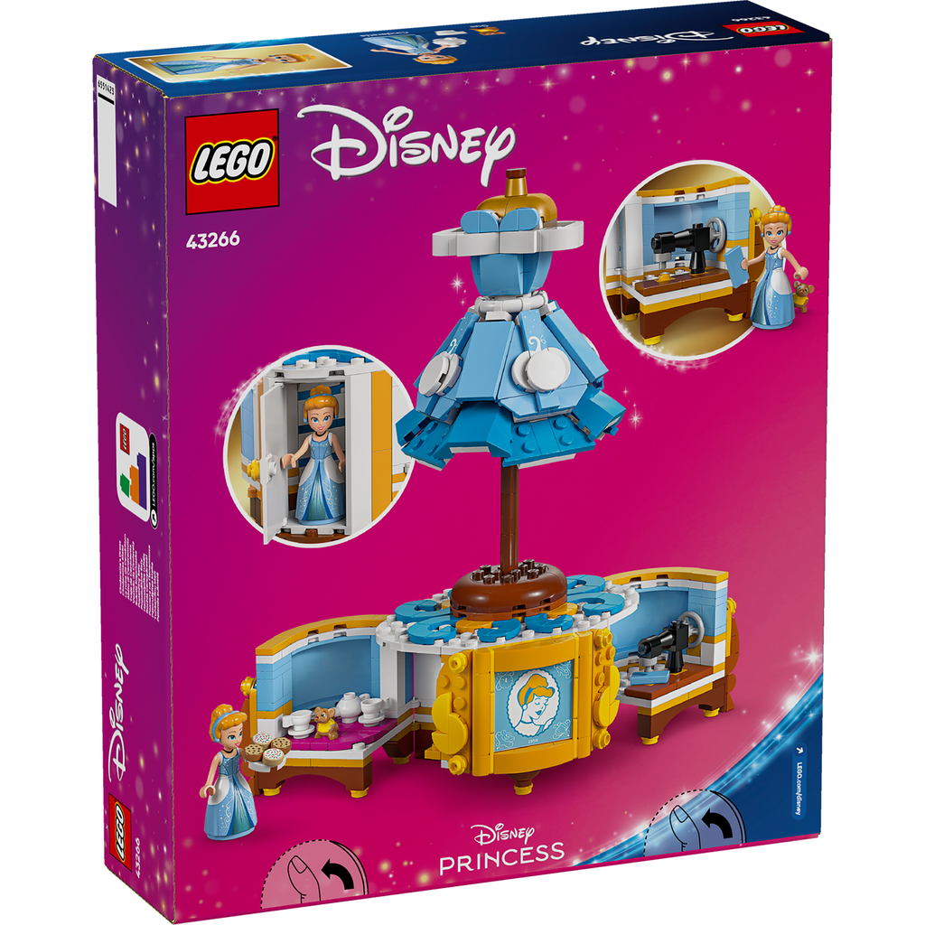 LEGO® Disney™ Cinderella's Dress - Bộ Lắp Ráp Váy Công Chúa Lọ Lem - LEGO 43266 LEGO - ảnh 4 - LEGO Disney