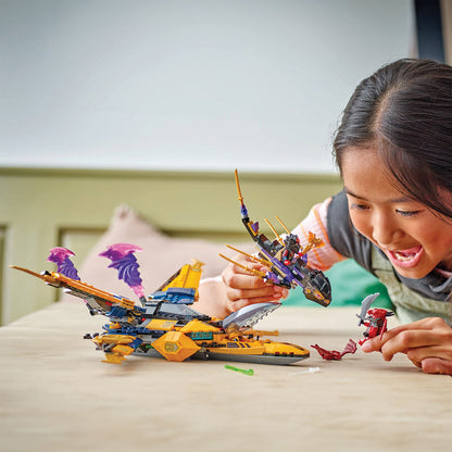 LEGO® NINJAGO® Ras and Arin’s Super Storm Jet - Bộ Lắp Ráp Siêu Phi Cơ Bão Tố 71833 - Góc nhìn khác 3