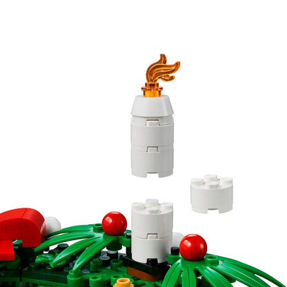 LEGO® Christmas Wreath 2-in-1 - Vòng hoa Giáng sinh 2 trong 1 - LEGO 40426 - Hình ảnh bổ sung 4