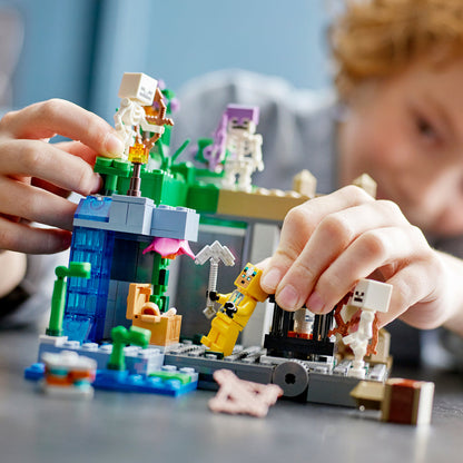 LEGO® Minecraft® The Skeleton Dungeon - Bộ Lắp Ráp Hang Động Xương - LEGO 21189 - Hình ảnh bổ sung 4