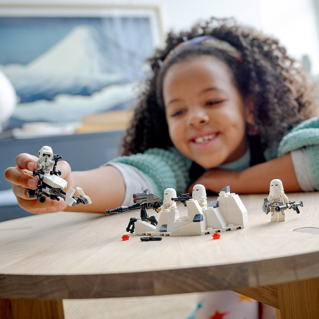 LEGO® Star Wars™ Snowtrooper Battle Pack - Đồ Chơi Lắp Ráp Trận Chiến Tuyết Hoth - LEGO 75320 - Góc nhìn khác 3