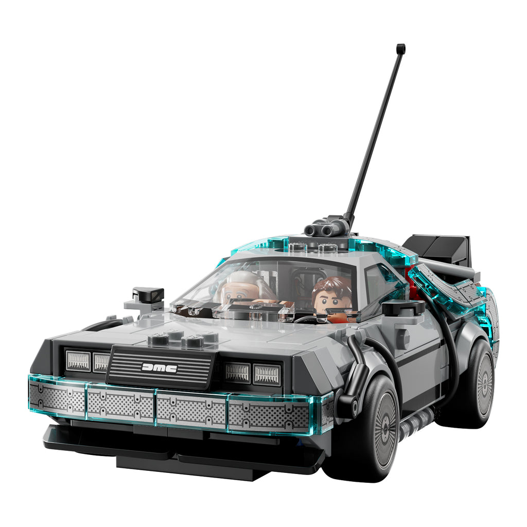 LEGO® Speed Champions Time Machine from Back to the Future - Mô hình Xe Cỗ máy thời gian DeLorean - LEGO 77256 - Hình ảnh bổ sung 8