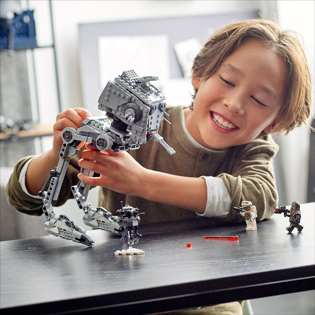 LEGO® Star Wars™ Hoth™ AT-ST™ Mô Hình Lắp Ráp Robot Chiến Đấu 75322 - Góc nhìn khác 3