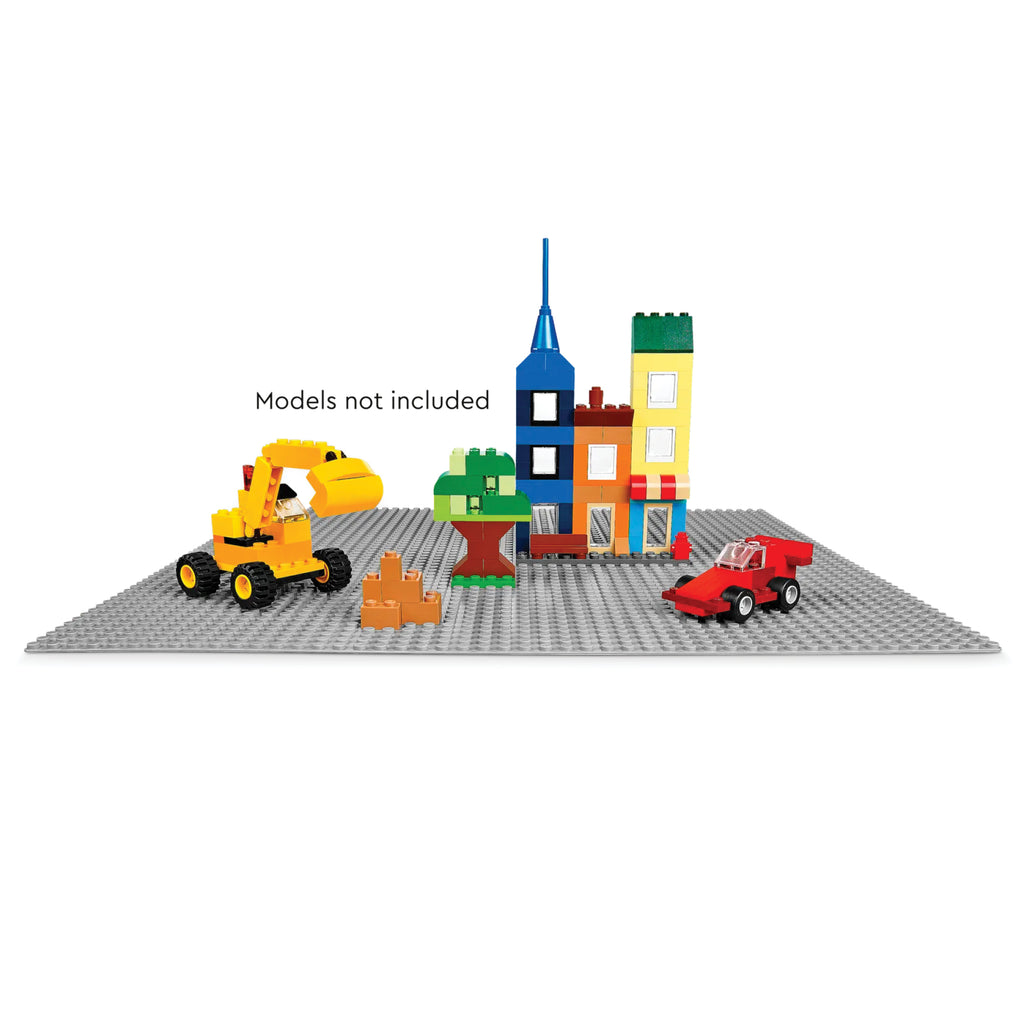 LEGO® Classic Gray Baseplate - Tấm Nền Lắp Ráp Màu Xám 48x48 Nút - LEGO 11024 - Hình ảnh bổ sung 4