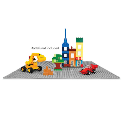 LEGO® Classic Gray Baseplate - Tấm Nền Lắp Ráp Màu Xám 48x48 Nút - LEGO 11024 - Hình ảnh bổ sung 4