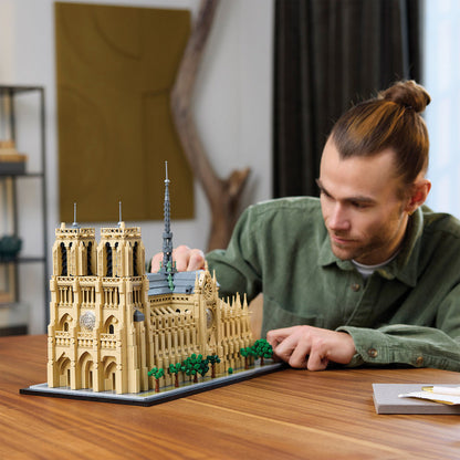 LEGO® Architecture Notre-Dame de Paris - Mô Hình Nhà Thờ Đức Bà Paris 21061 - Hình ảnh bổ sung 4