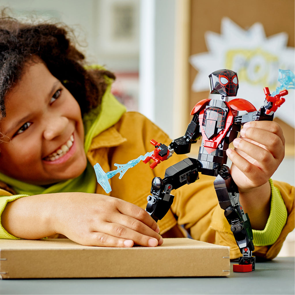 LEGO® Marvel Miles Morales Figure - Mô Hình Lắp Ráp Nhân Vật Người Nhện Miles Morales LEGO 76225 - Hình ảnh bổ sung 4