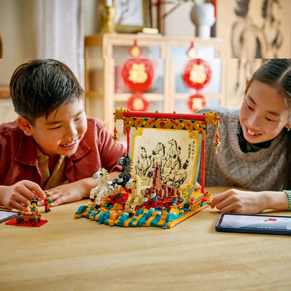 LEGO® Spring Festival Galloping Horse Canvas - Mô hình tranh ngựa phi Mã Đáo Thành Công - LEGO 80119 - Hình ảnh bổ sung 4