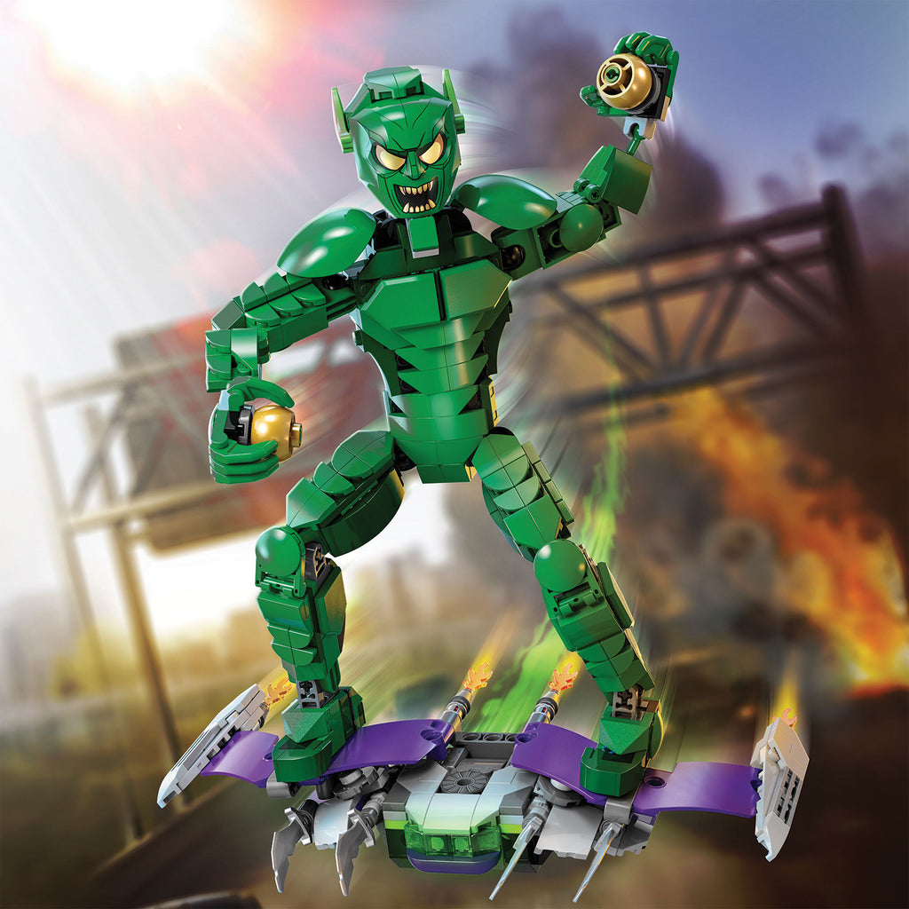 LEGO® Marvel Green Goblin Construction Figure - Mô Hình Lắp Ráp Green Goblin LEGO 76284 - Hình ảnh bổ sung 4