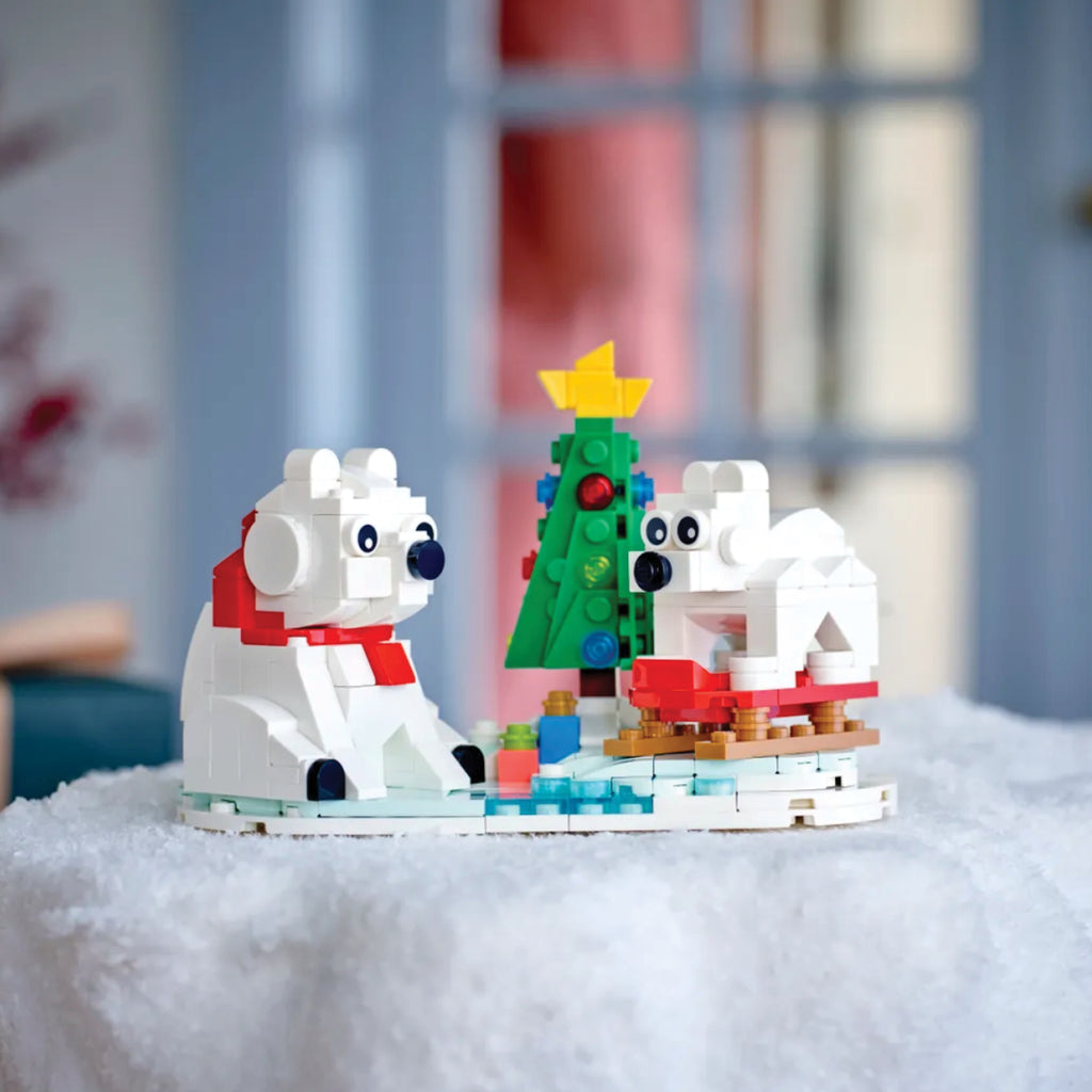 LEGO® Wintertime Polar Bears - Bộ Đồ Chơi Lắp Ráp Gấu Bắc Cực Giáng Sinh - LEGO 40571 - Hình ảnh bổ sung 4