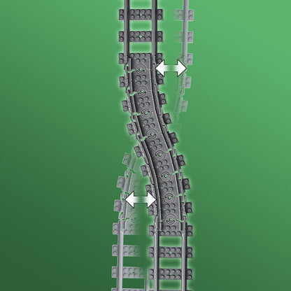 LEGO® City Tracks - Bộ Đường Ray Xe Lửa Linh Hoạt - LEGO 60205 - Hình ảnh bổ sung 4