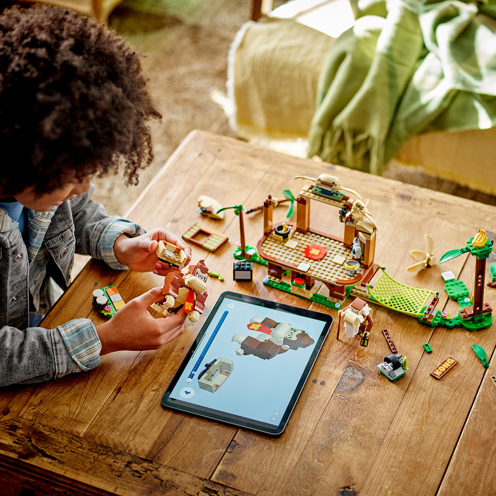 LEGO® Super Mario™ Donkey Kong’s Tree House Expansion Set - Bộ Lắp Ráp Mở Rộng Ngôi Nhà Trên Cây Của Donkey Kong - LEGO 71424 - Hình ảnh bổ sung 4