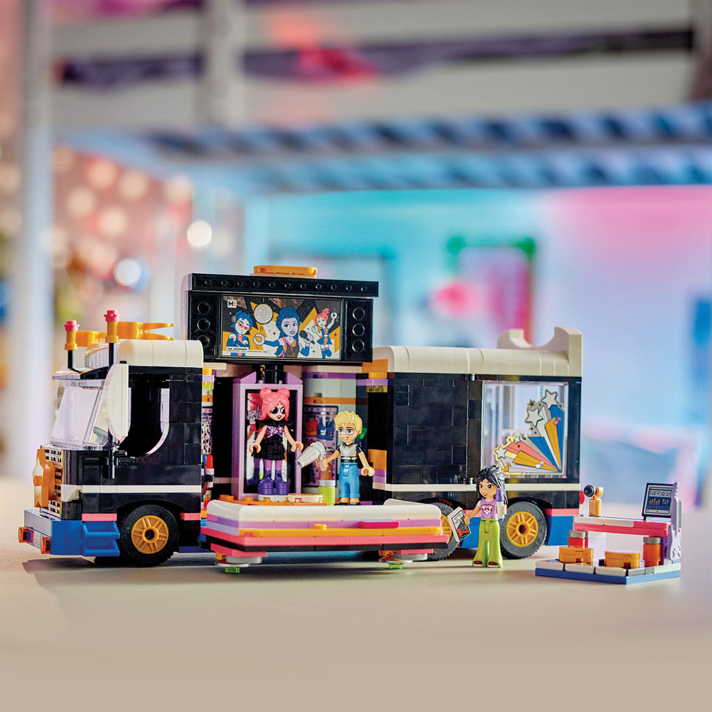 LEGO® Friends™ Pop Star Music Tour Bus - Xe Buýt Lưu Diễn Ngôi Sao Ca Nhạc LEGO 42619 - Hình ảnh bổ sung 4