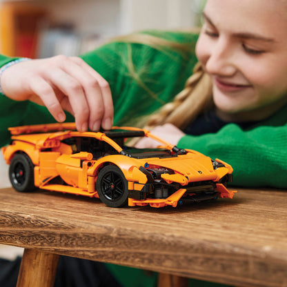 LEGO® Technic™ Lamborghini Huracán Tecnica Orange - Mô Hình Lắp Ráp Siêu Xe LEGO 42196 - Hình ảnh bổ sung 4
