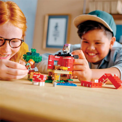 LEGO® Minecraft® The Mushroom House - Bộ Đồ Chơi Lắp Ráp Ngôi Nhà Nấm (21179) - Góc nhìn khác 3