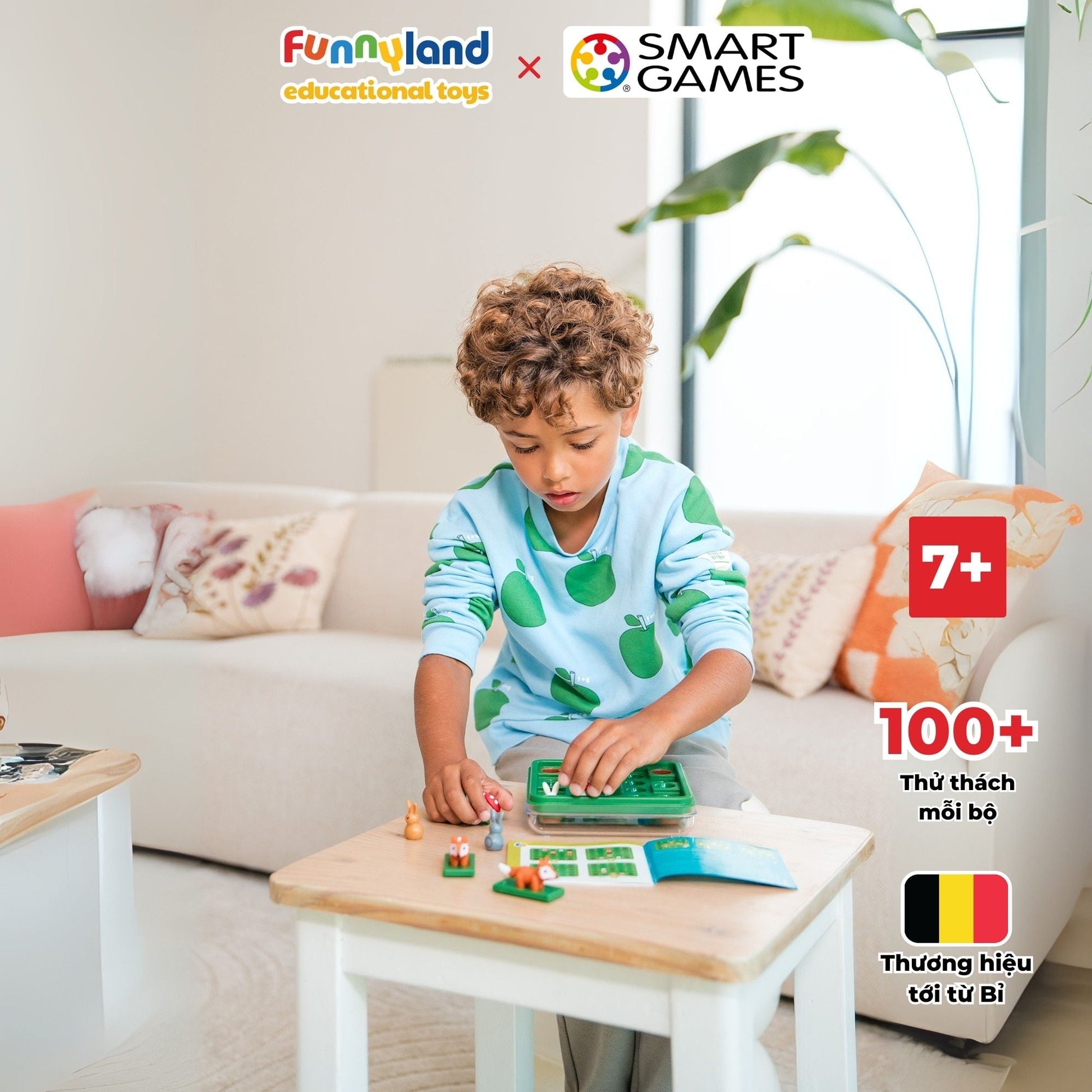 Đồ chơi trí tuệ Smartgames Thử thách Jump In'