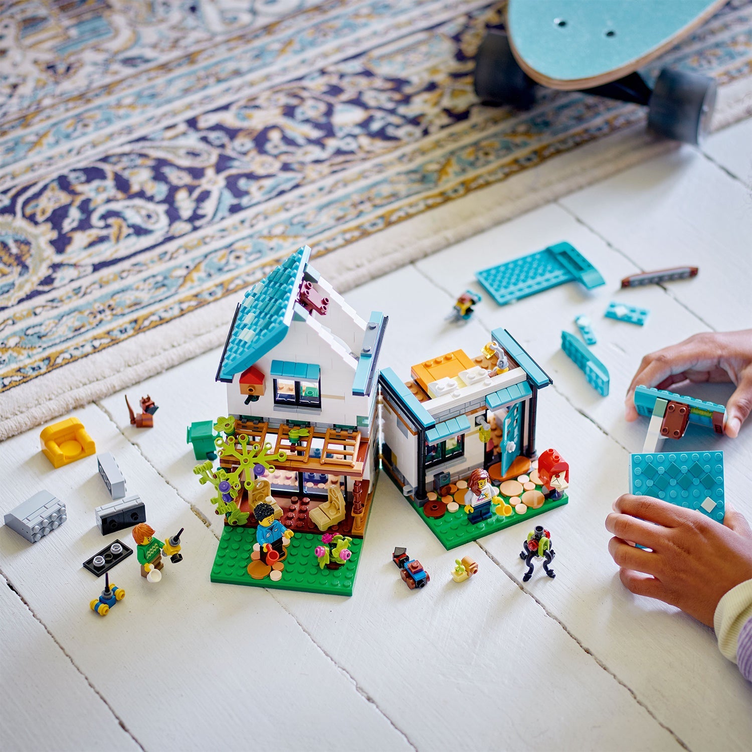 LEGO® Creator 3-in-1 Cozy House - Ngôi Nhà Ấm Cúng 3-Trong-1 - LEGO 31139 - Hình ảnh bổ sung 4