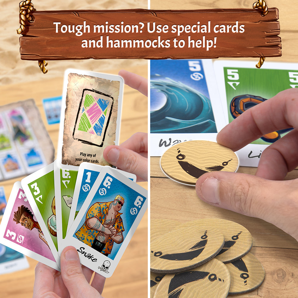 The Crew: Family Adventure - Marooned in Paradise | Board Game Gia Đình | Thames & Kosmos