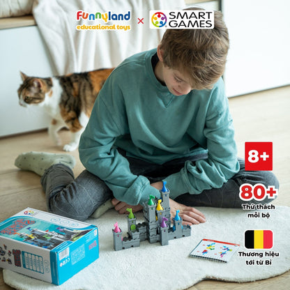 Đồ chơi thông minh Smartgames Thử Thách Tower Stacks