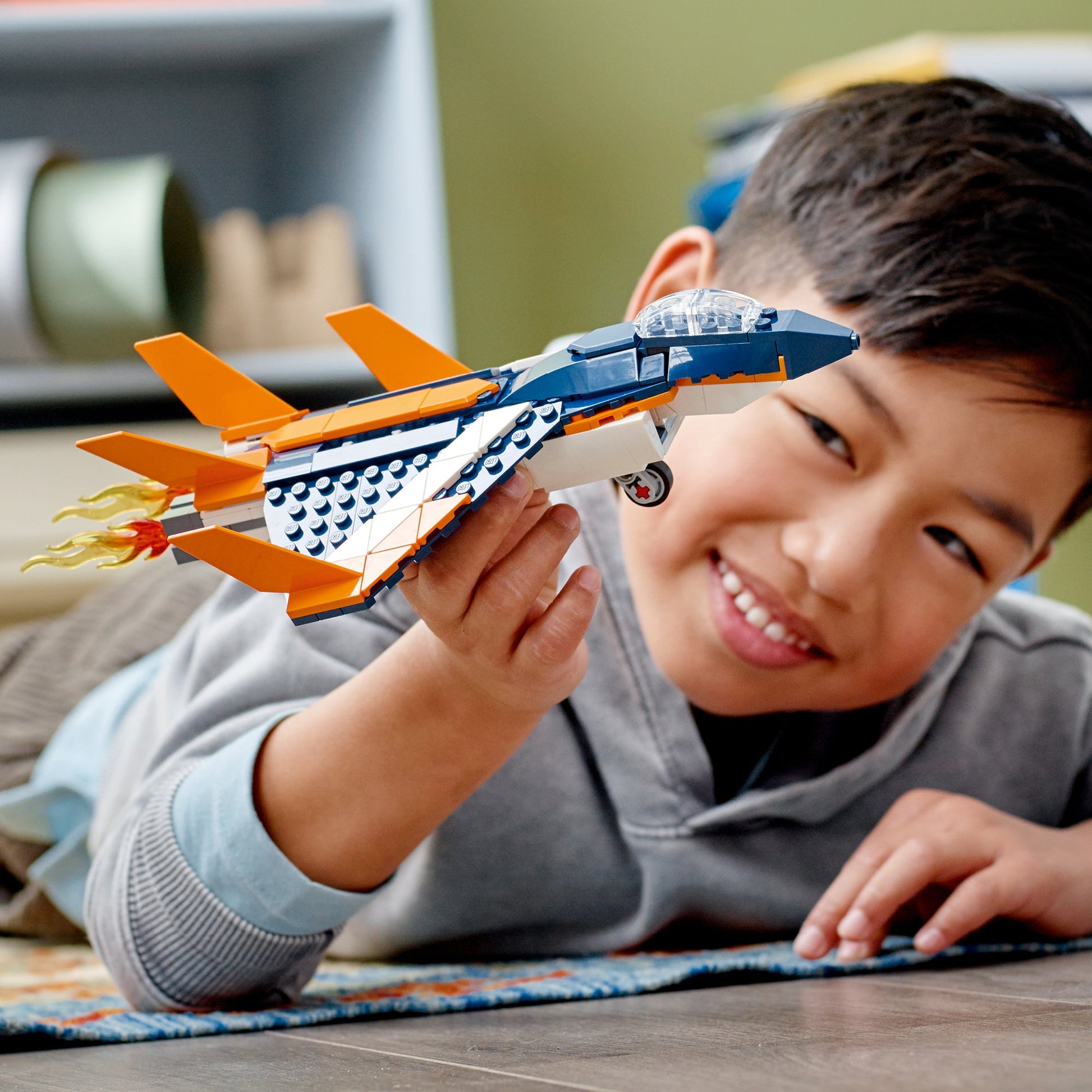 LEGO® Creator 3-in-1 Supersonic-jet Đồ Chơi Lắp Ráp Máy Bay Phản Lực 3-trong-1 (31126) - Hình ảnh bổ sung 4