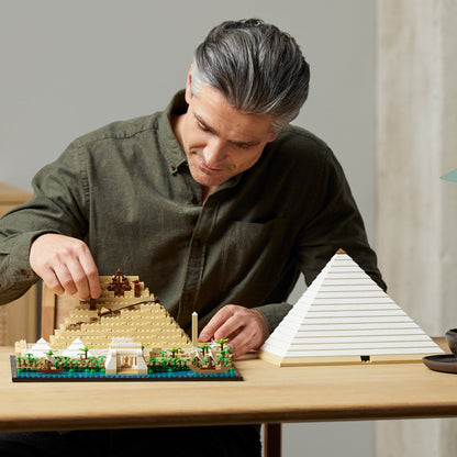 LEGO® Architecture Great Pyramid of Giza - Bộ Lắp Ráp Đại Kim Tự Tháp Giza - LEGO 21058 - Hình ảnh bổ sung 5