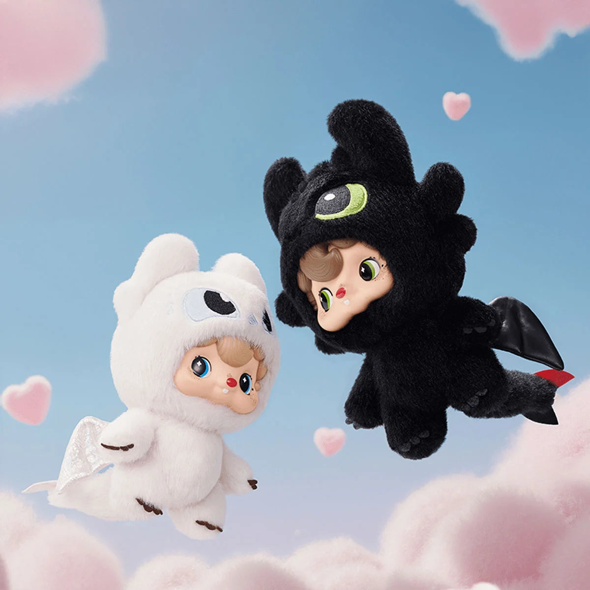 POUKAPOUKA x HOW TO TRAIN YOUR DRAGON - LIGHT FURY, VINYL PLUSH TOY - Thú nhồi bông Vinyl - 52TOYS