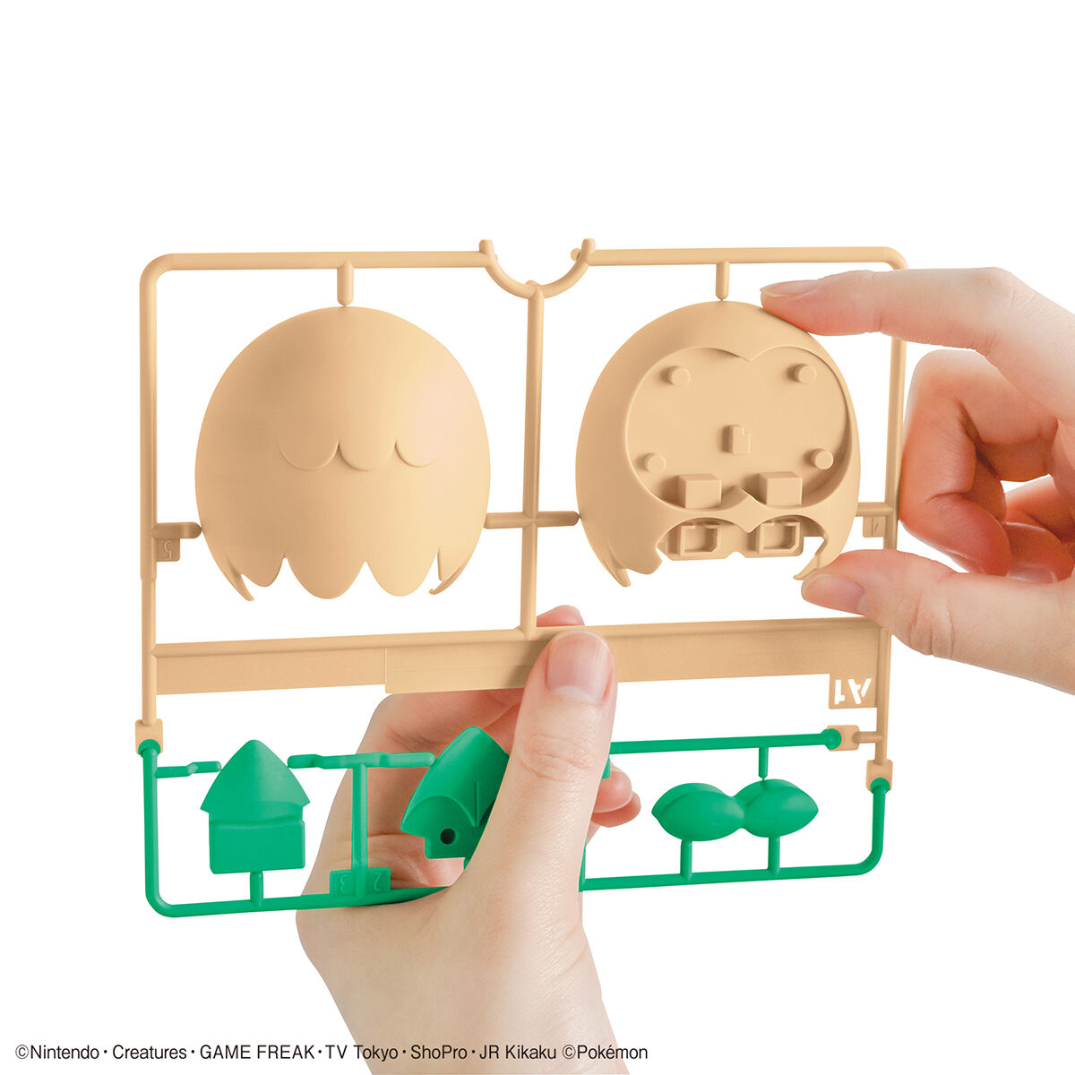 PLAMO QUICK 10 Rowlet - Mô hình lắp ráp Pokemon - Bandai Model Kit